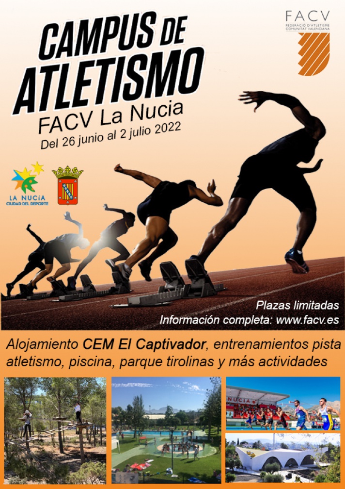 Campus de Atletismo FACV 2022 La Nucía  /Campus de Atletisme FACV 2022 La Nucía 