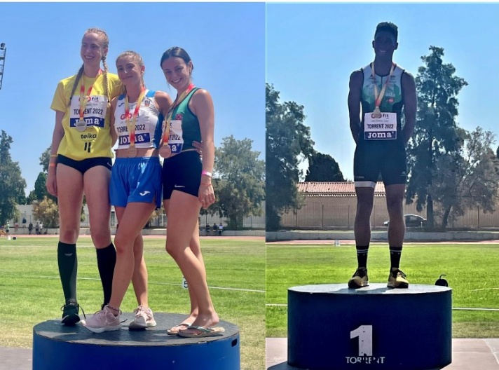 Paula Blanquer y Tayb Loum se van al Mundial/Paula Blanquer i Tayb Loum es van al Mundial