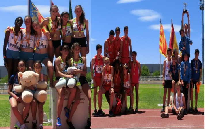 Valencia CA y Playas de Castellón, campeones infantiles/València CA i platges de Castelló, campions infantils