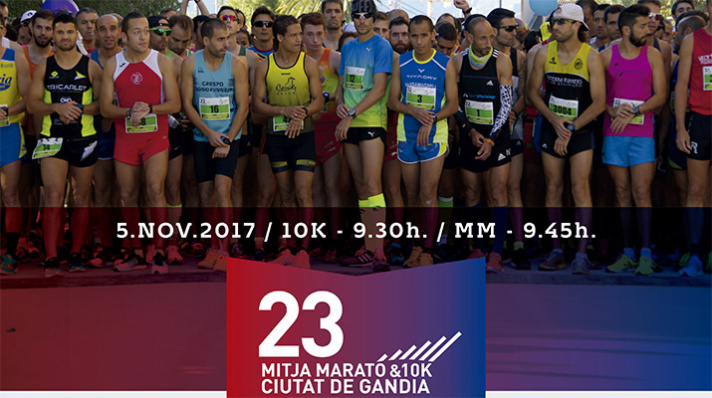 Gandía acogerá el Autonómico de Media Maratón/Gandía acollirà l'Autonòmic de Mitja Marató