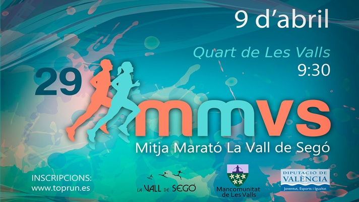 29º Medio Maratón La Vall de Segó/29é Mig Marató La Vall de Va segar