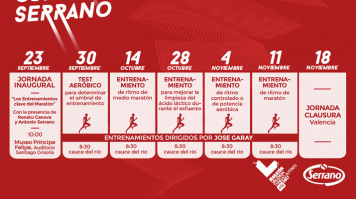 Nueva edición de Al Maratón con Serrano/Nova edició de Al Maratón con Serrano