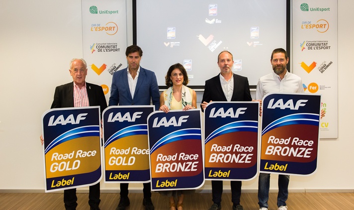 València se convierte en la ciudad del mundo con más Etiquetas de la IAAF /València es convertix en la ciutat del món amb més Etiquetes de la IAAF 