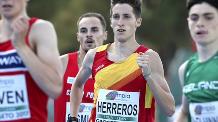 Enrique Herreros, mínima mundial para Tampere/Enrique Herreros, mínima mundial per a Tampere