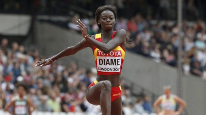 Fatima Diame, oro y plata en los Mediterráneos Sub23/Fatima Diame, or i argent als Mediterranis Sub23