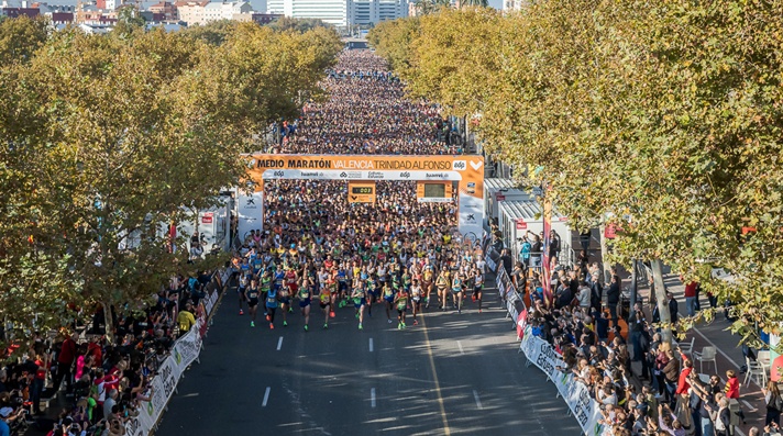 Excelentes registros en el Medio Maratón de Valencia/Excel•lents registres en el Mig Marató de València