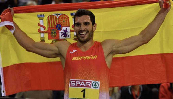 Jorge Ureña, campeón de Europa en heptathlon/Jorge Ureña, campió d'Europa en heptathlon
