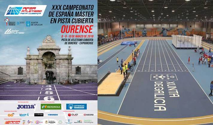 Los atletas master miden sus fuerzas en Ourense/Els atletes màster mesuren les seues forces en Ourense