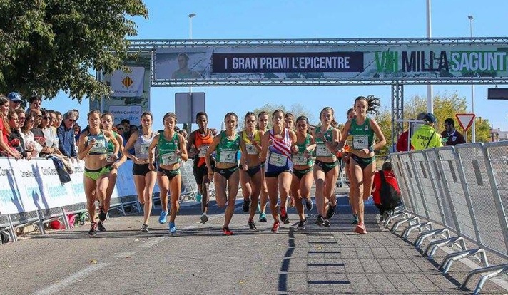 Sagunto se viste de gala con el nacional de Milla/Sagunt es vesteix de gala amb el nacional de Milla 