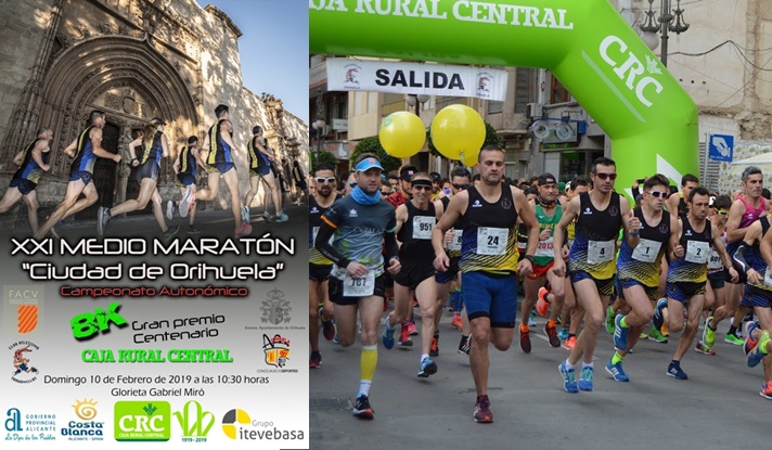 Los títulos de medio maratón se otorgan en Orihuela/Els títols de mitja marató s'atorguen a Oriola