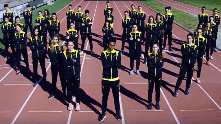 Josuer Rosero lanza un videoclip musical de atletismo/Josuer Rosero llança un videoclip musical d'atletisme