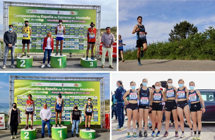 Antonio Martínez, medalla de bronce en el Campeonato de España de trail running/Antonio Martínez, medalla de bronze en el Campionat d'Espanya de trail *running