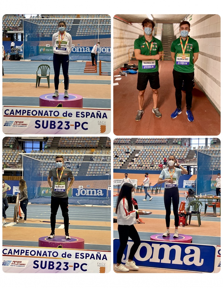 Los valencianos ganan doce medallas en el Campeonato de España sub 23 /Els valencians guanyen dotze medalles en el Campionat d'Espanya sub 23 