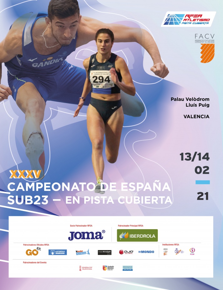 Campeonato de España Sub23 en Pista Cubierta 2021/Campionat d'Espanya Sub23 en Pista Coberta 2021