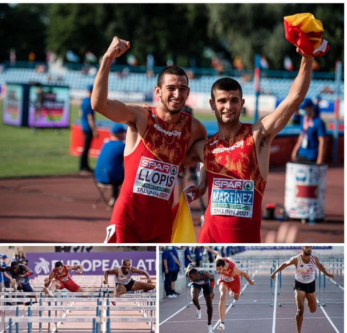 Quique Llopis, medalla de bronce/Quique Llopis, medalla de bronze