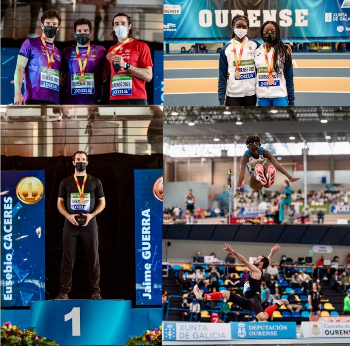 Tres medallas de oro en una gran jornada/Tres medalles d'or en una gran jornada