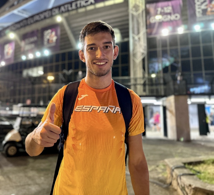 Quique Llopis, subcampeón de Europa/Quique Llopis, subcampió d'Europa