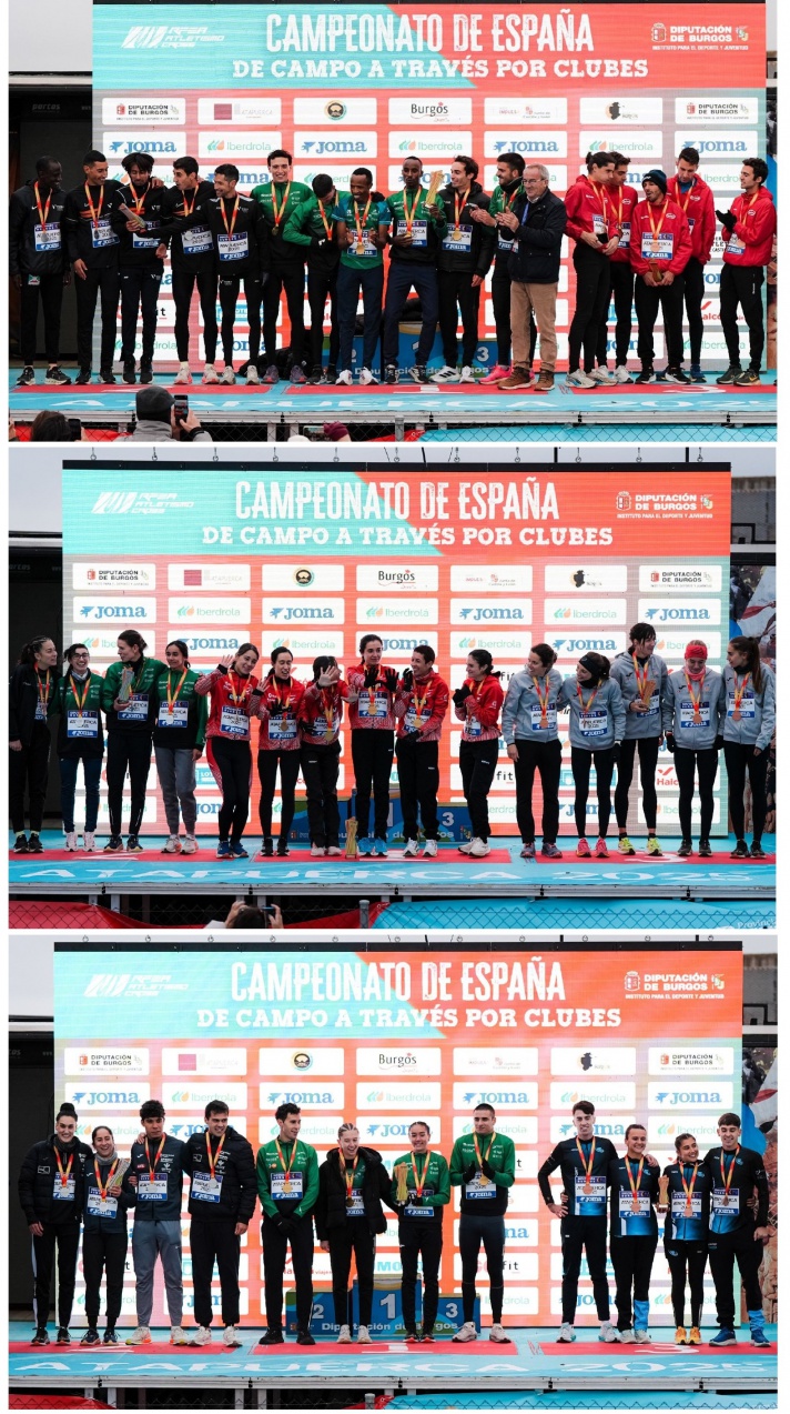 Los clubes valencianos arrasan en el Campeonato de España de cross/Els clubs valencians arrasen en el Campionat d'Espanya de cross