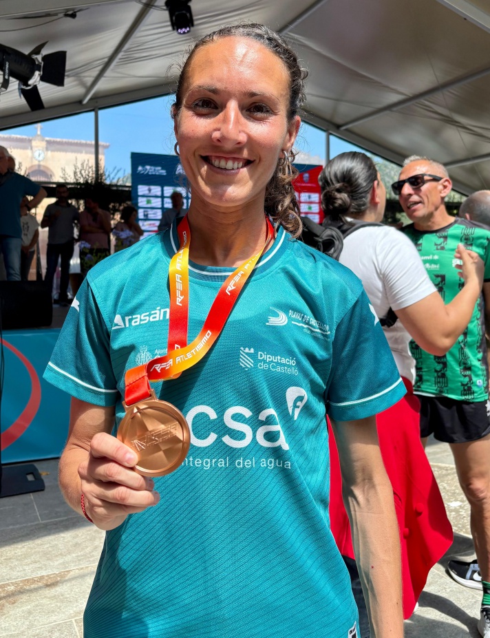Laura Méndez, bronce en medio maratón/Laura Méndez, bronze al mig marató