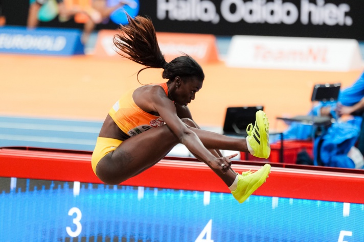 Fátima Diame acaba quinta de Europa en su mejor concurso de la temporada/Fàtima Diame acaba quinta d'Europa en el seu millor concurs de la temporada