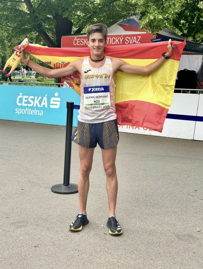 Joan Querol, plata en el Campeonato de Europa sub20 por equipos/Joan Querol, plata en el Campionat d'Europa sub20 per equips