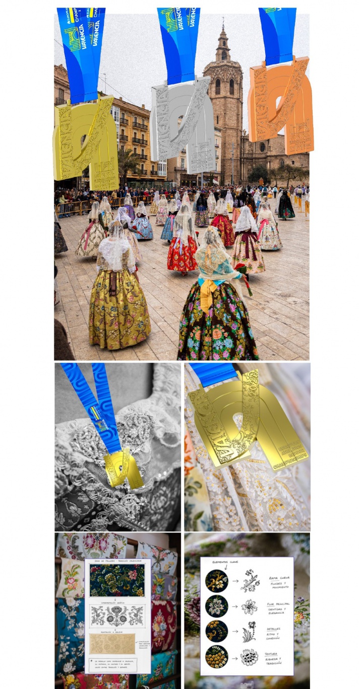 Valencia 2027 presenta sus medallas/València 2027 presenta les seues medalles