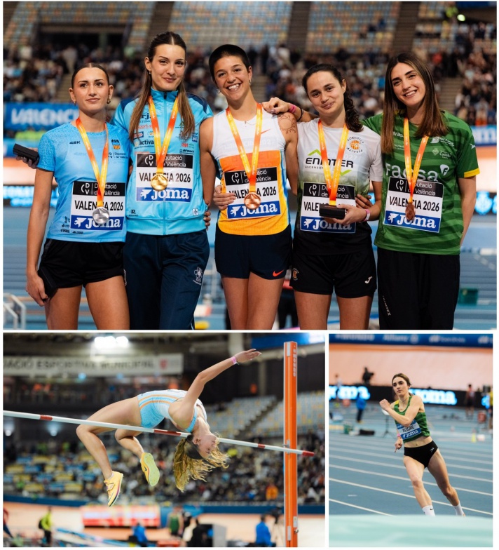 Aitana Alonso se lleva una medalla de plata por sorpresa/Aitana Alonso s'emporta una medalla de plata per sorpresa