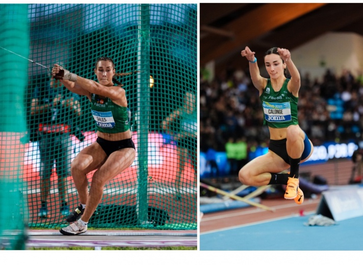 Naida Calonge y Andrea Sales, dos jóvenes de 19 años que van a la caza del oro en el Campeonato de España absoluto de Málaga/Naida Calonge y Andrea Sales, dos jóvenes de 19 años que van a la caza del oro en el Campeonato de España absoluto de Málaga